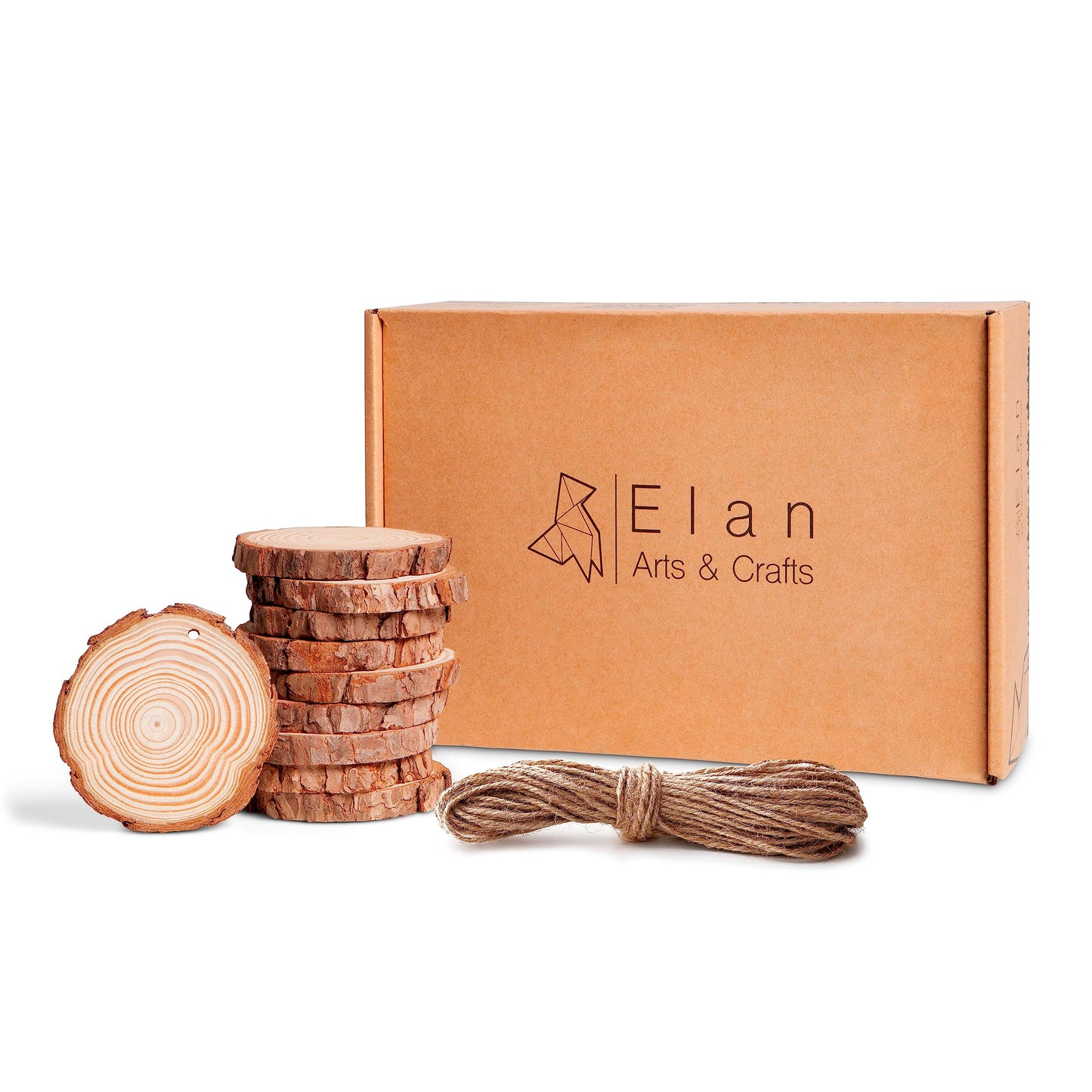 Elan Natural Wood Slices